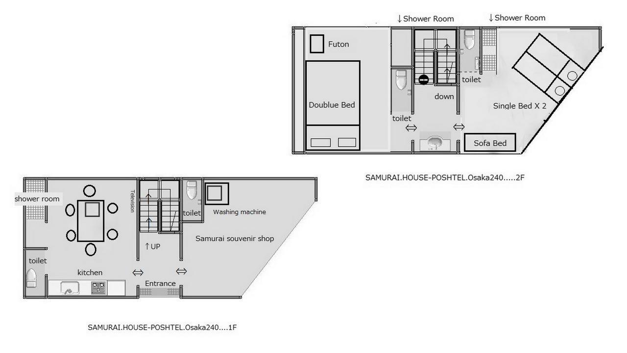 Poshtel Osaka 240 Διαμέρισμα Εξωτερικό φωτογραφία